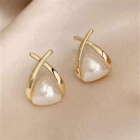 Élégant Inspiré Vintage Perle Boucles d'Oreilles Pendantes