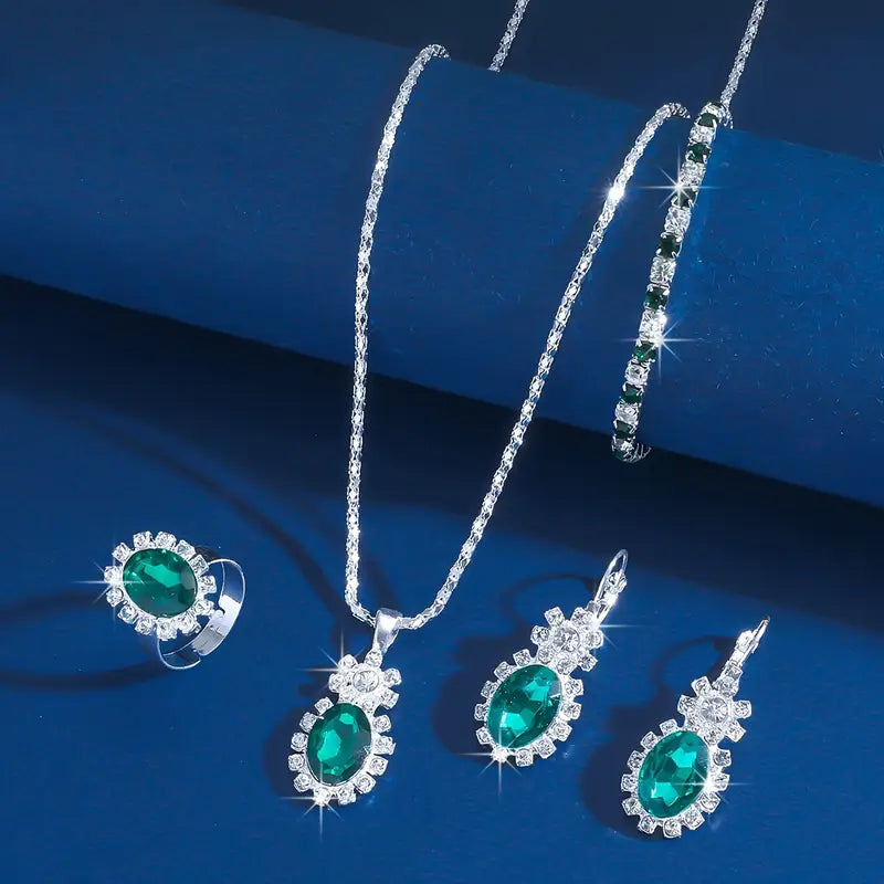 Seloria Grevalyn Bijou Set | Or Blanc