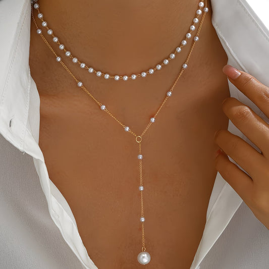 Le Graduated Perle Strand Collier