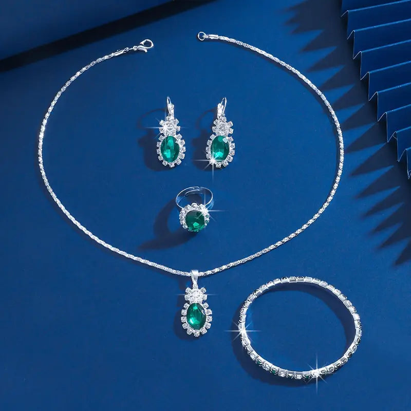 Seloria Grevalyn Bijou Set | Or Blanc