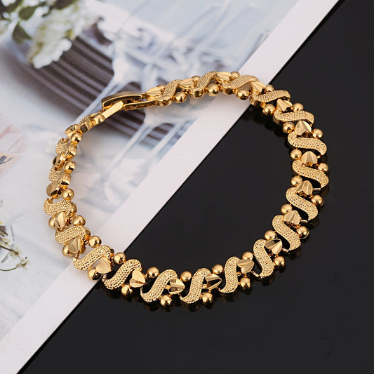Lily Ornate Vague Bracelet | Or