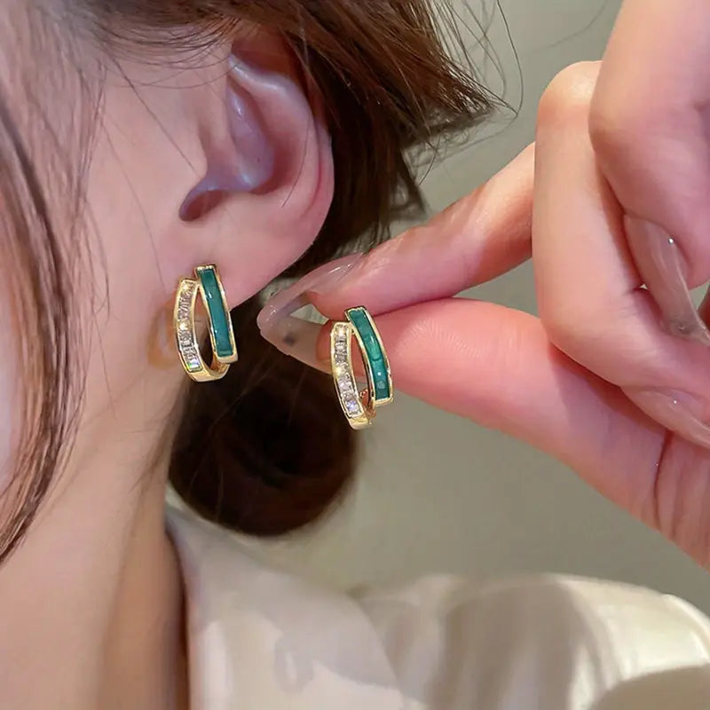Chloé Feuillage Boucles d'Oreilles | Or