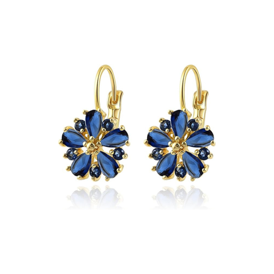 Calina Fleur Boucles d'Oreilles | Or