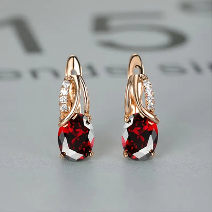 Veressa Ruberine Boucles d'Oreilles | Or