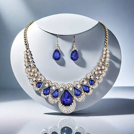Maevina Saphir Bijou Set | Or