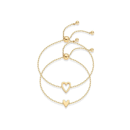 Radiant Cœur Bracelets | Or