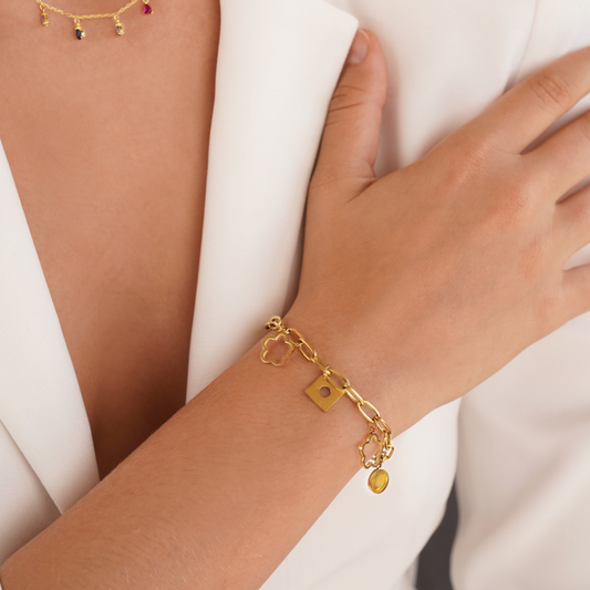 Chance Daisy Bracelet à Breloques