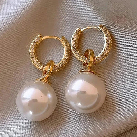 Stunning Perle Boucles d'Oreilles