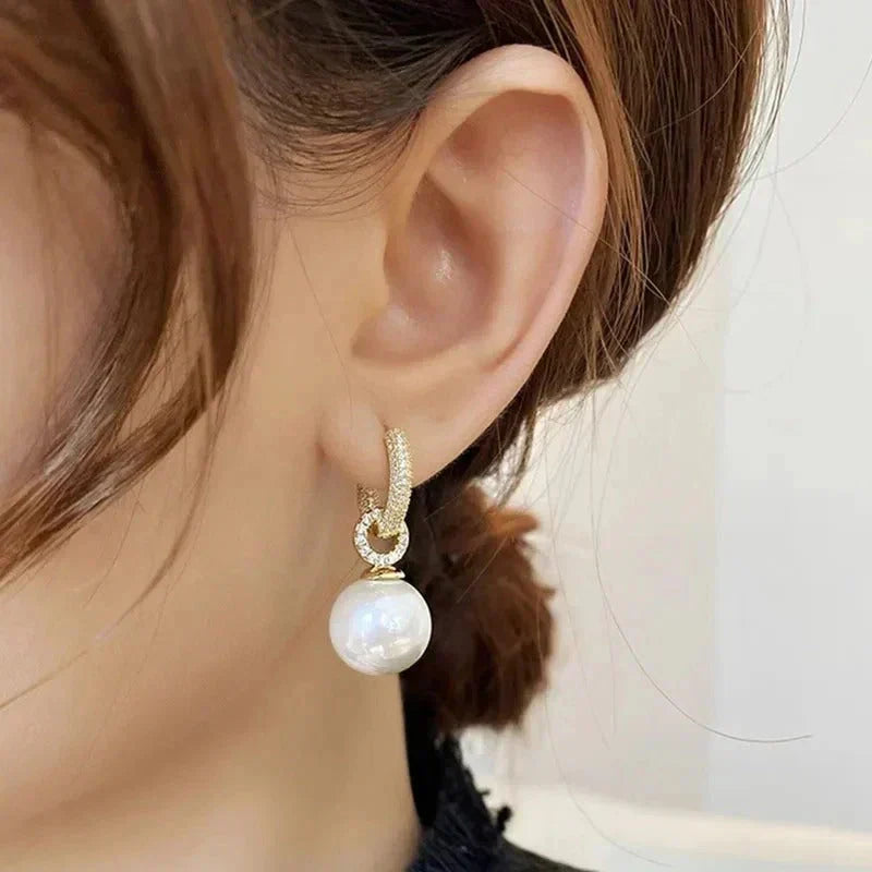 Stunning Perle Boucles d'Oreilles